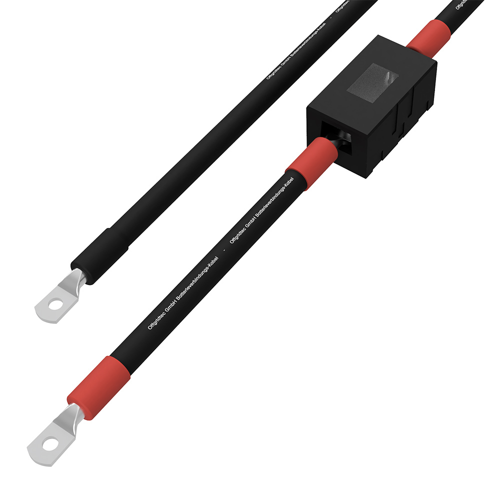 Câble de batterie 3 m noir H07V-K 16 mm² - Câble de batterie - 99,9% cuivre  OFC - 3 m (3 m) 16 mm2 : : High-Tech