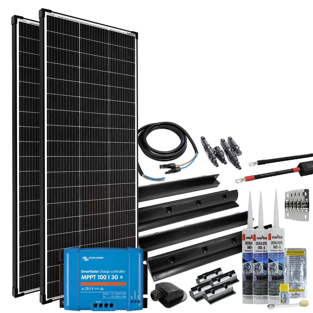 Offgridtec mPremium+ XXL 400W - 600W 12V MPPT Caravan Solaranlage