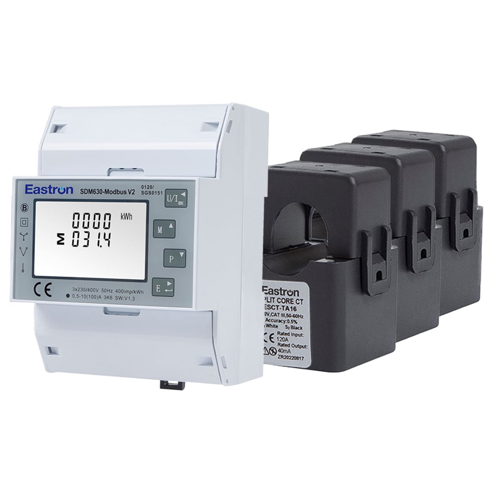 Haier Smart Cube electricity meter HMT-CT600A 3-phase power sensor incl. CT accessories