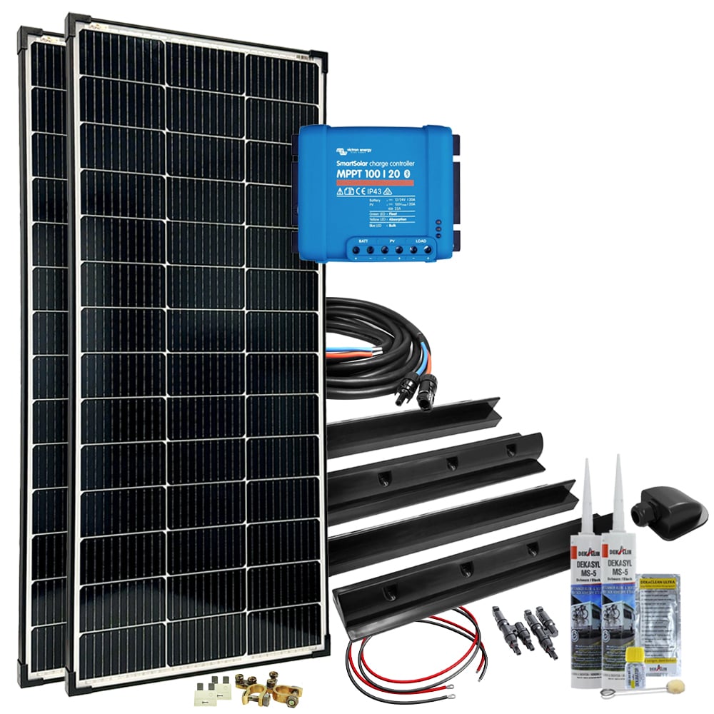 Offgridtec mPremium+ xl 300w 12v mppt Caravane Solaranstallation