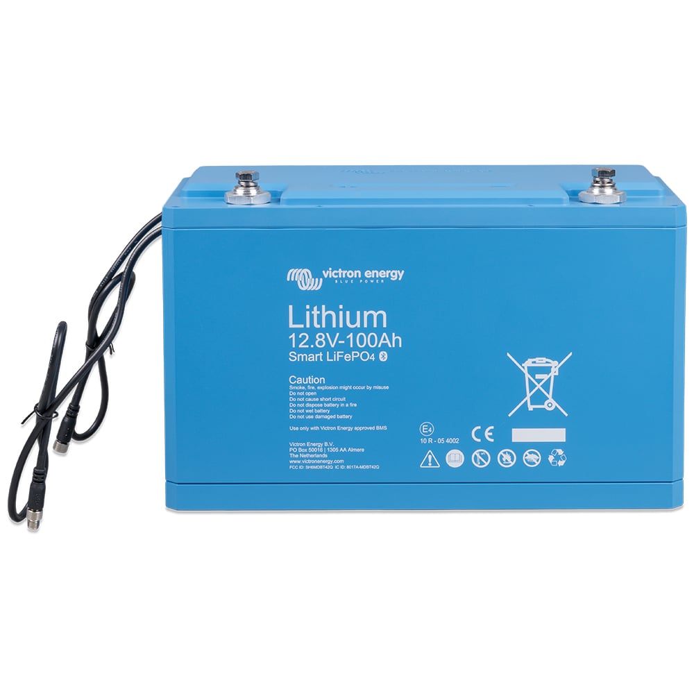 12,8V Lithium 100Ah LiFePO4 Premium Batterie, 200A-BMS-2.0