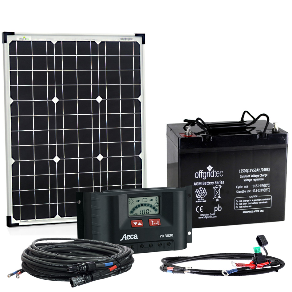 Batterie für PV-Anlagen (12 V, 190 A, Passend für: Photovoltaik-Anlagen)