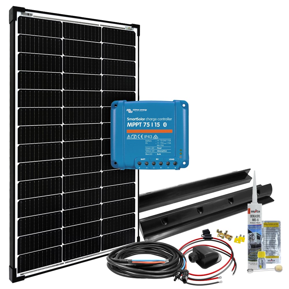 Offgridtec mPremium+ l 100w 12v mppt Caravane Solaranstallation