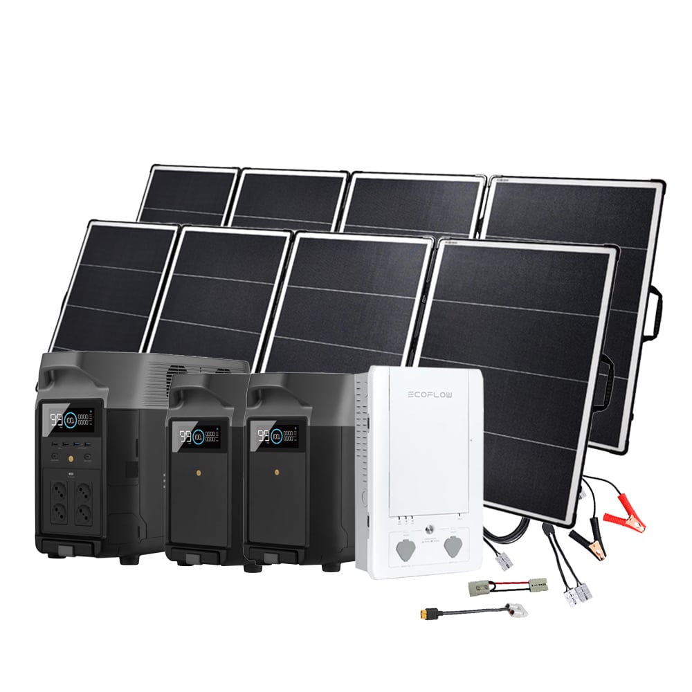 SparBundle Ecoflow Delta Pro 3.6kWh + solar panel + additional