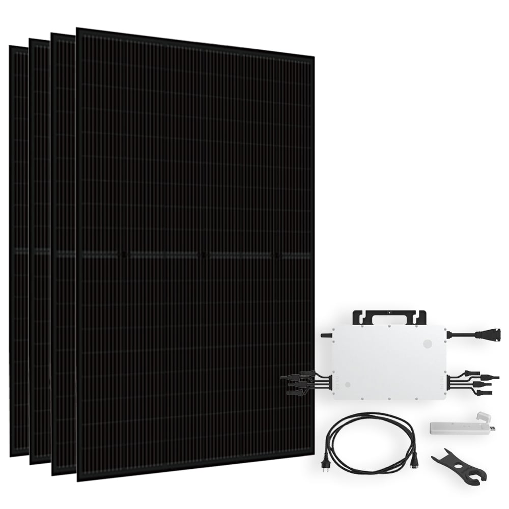 Offgridtec® Solar-Direct 1800W HMS-1600 Solaranlage Bifazial Hausnetz-Einspeisung