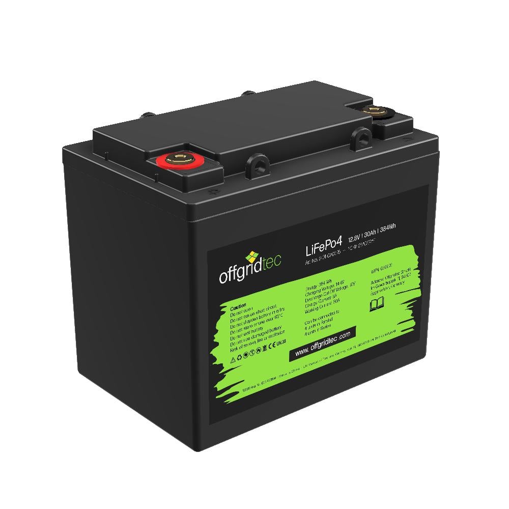 Offgridtec LifePo4 Akku 12/50 12,8V 50Ah BMS integriert 640Wh