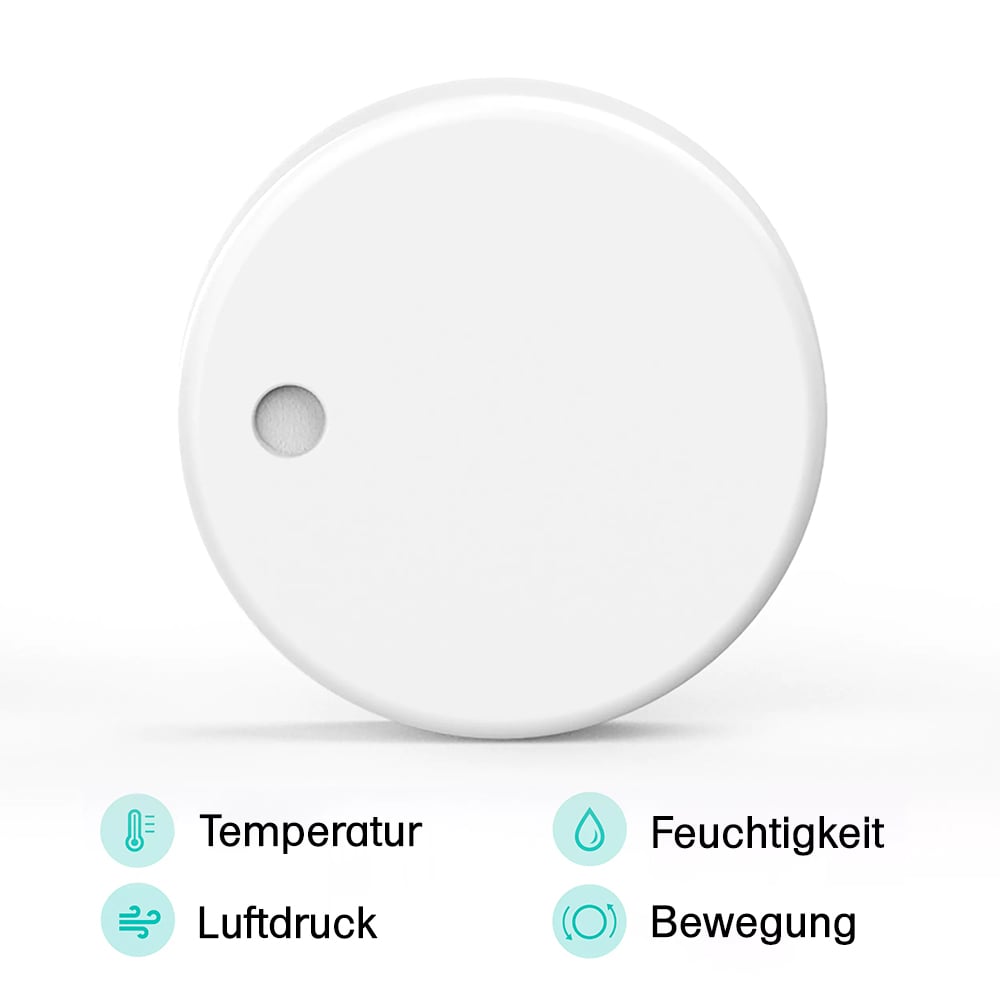 Ruuvi Tag 4in1 Bluetooth-Sensor für Temperatur, Feuchtigkeit, Luftdruck und Bewegung Smart-Messgerät