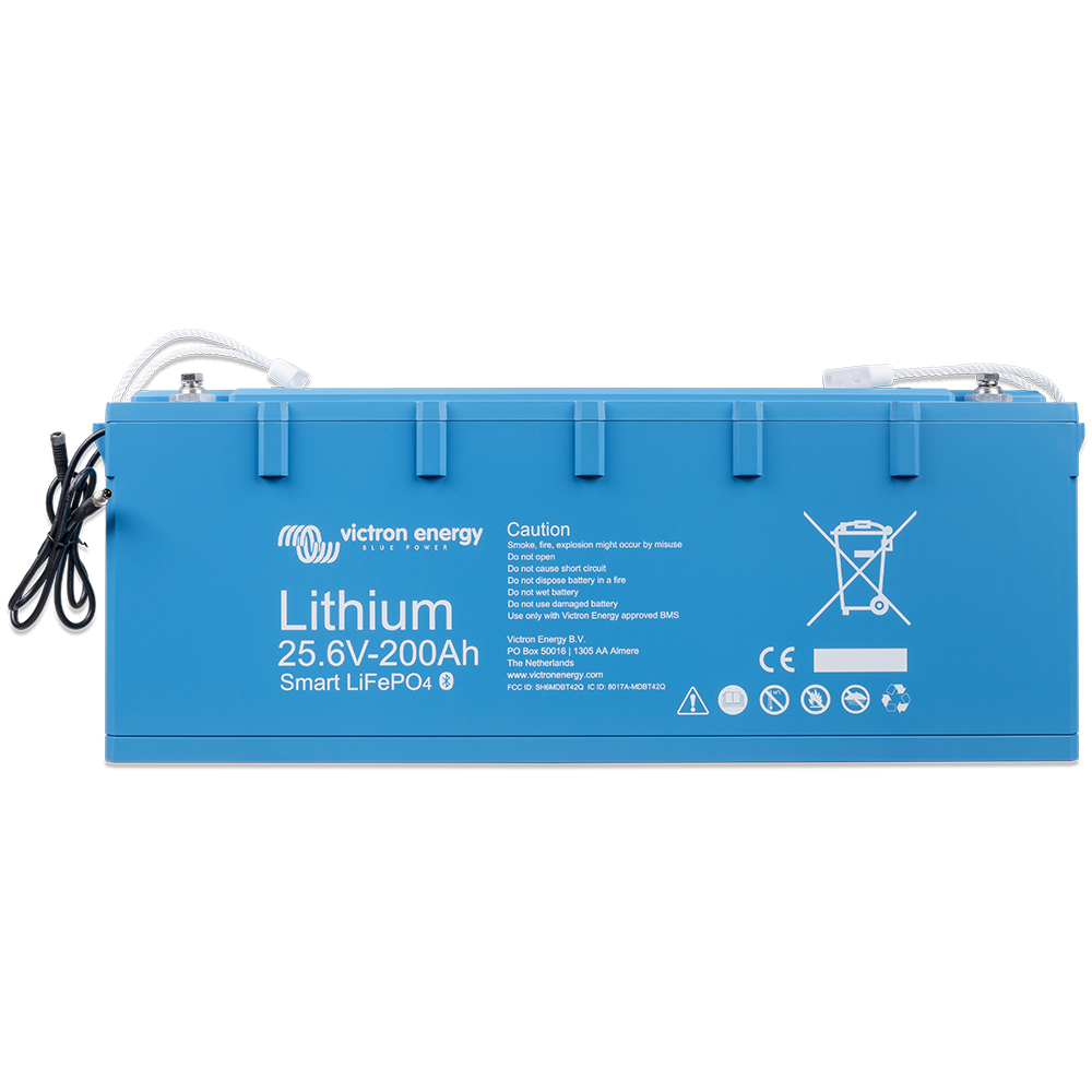 50Ah Lithium Batterie, Victron LiFePO4-BMS, Smart mit integriertem  Bluetooth