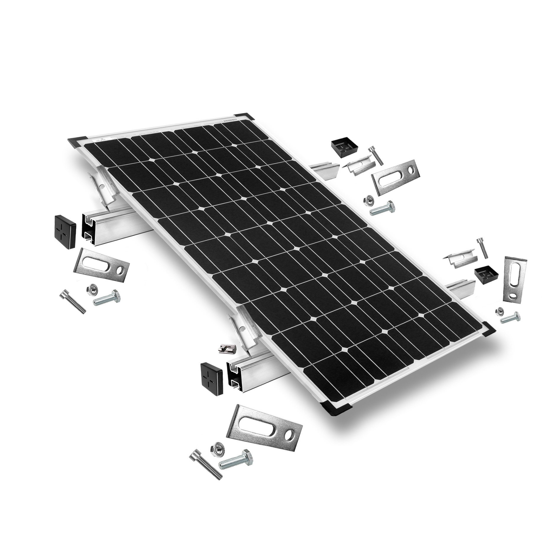 Offgridtec® 150w mono 12v solar panel