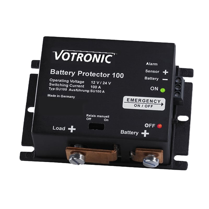 Votronic 13078 Battery Protector 100 Marine 12V 24V 100A