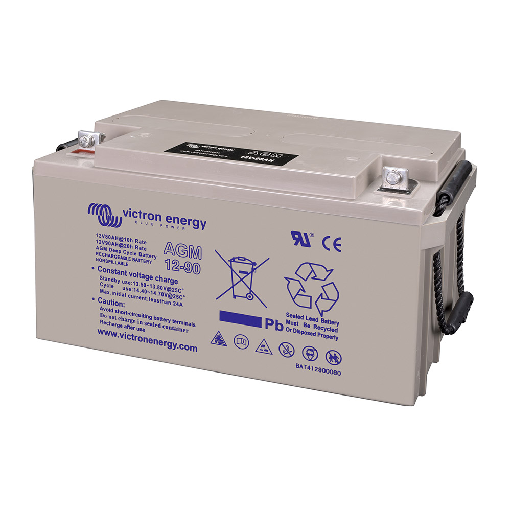 12V 120Ah RPower AGM Batterie - Powertec Energy