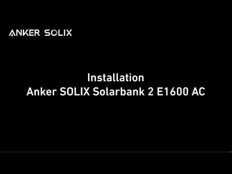 Anker Solix Solarbank 2 E1600 AC Solarstromspeicher